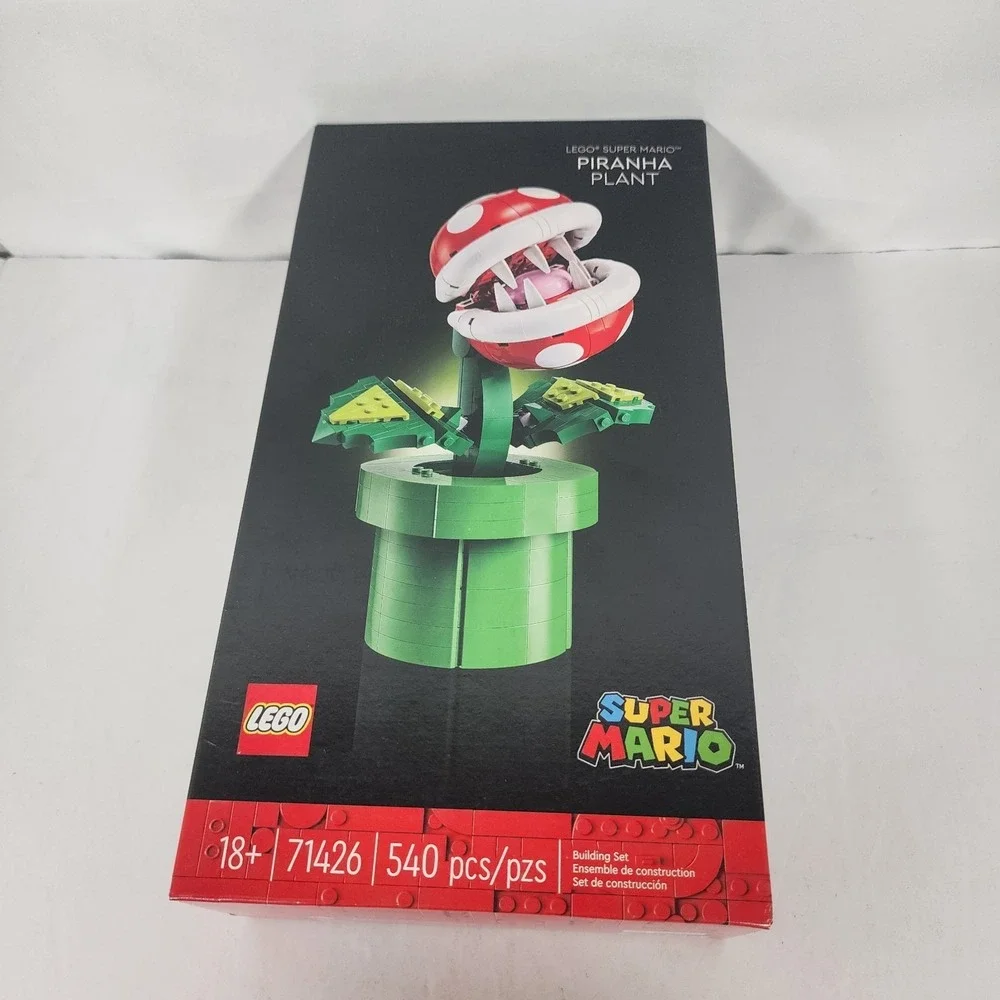 LEGO Super Mario Piranha Plant 71426 New Sealed 540 Pieces Nintendo